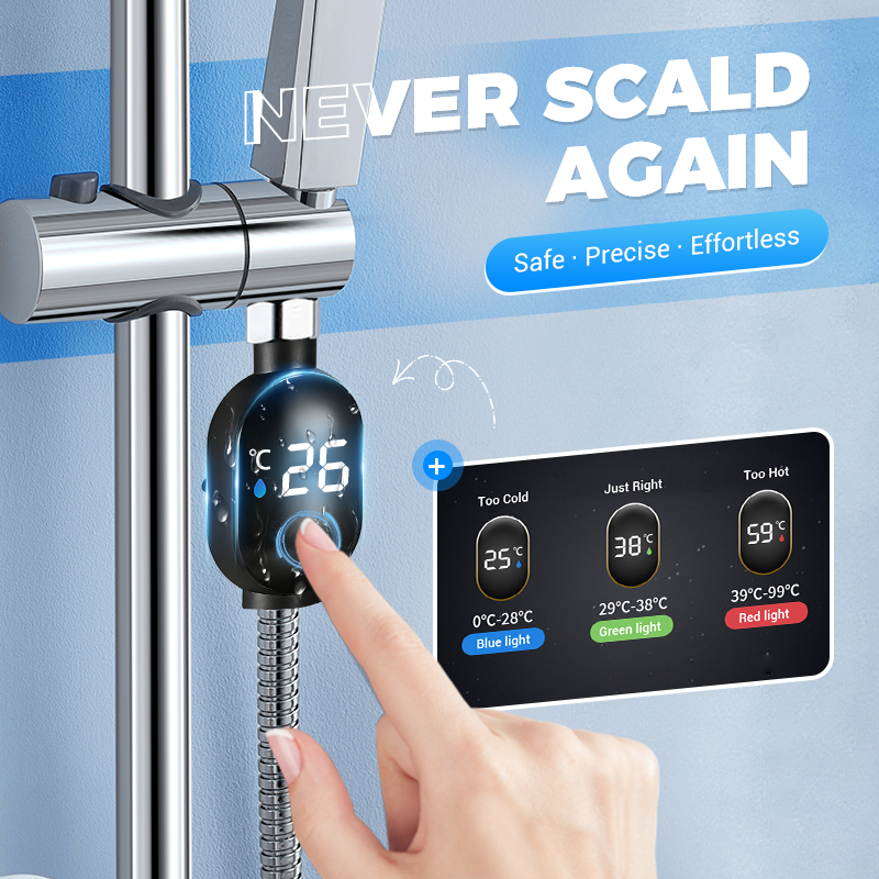 Douchethermometer Waterthermometer voor Veilig Douchen