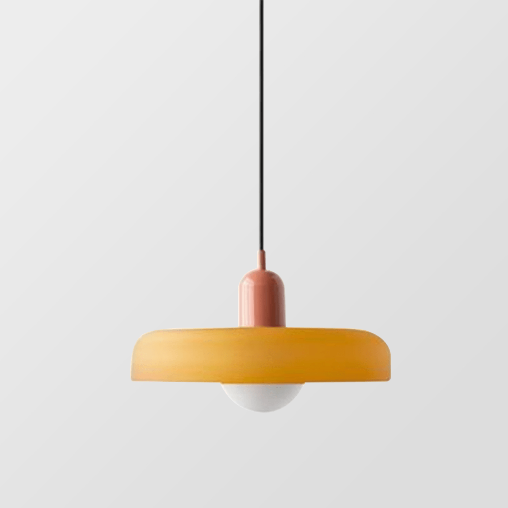 Kleurrijke Hanglamp Modern Glazen Design voor Woonkamer