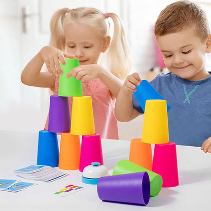 Montessori Speelgoed Stapelbekers voor Kinderen Leerstapel