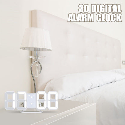Digitale Alarmklok met 3D-Wekker en Bluetooth