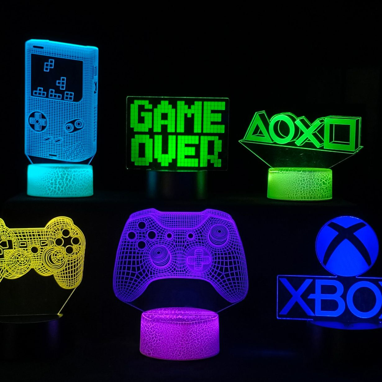 Gamer Lamp met 3D LED Verlichting voor Een Ultieme Game Ervaring