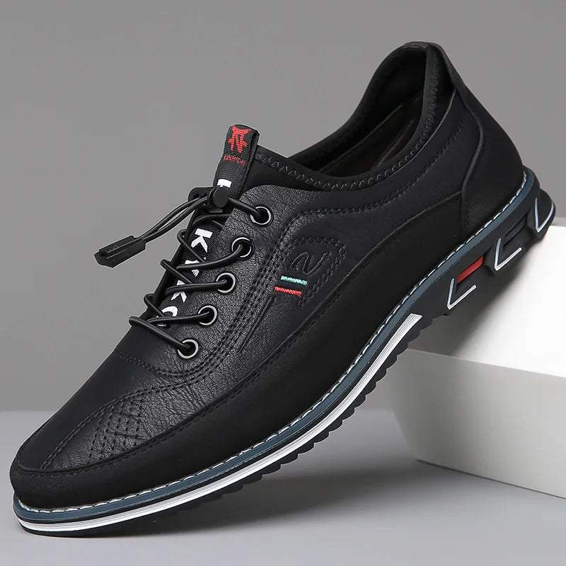 Heren Oxfordschoenen met Veters voor Werk en Dagelijks Gebruik
