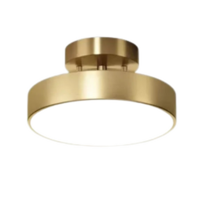 Koperen LED Plafondlamp Retro Stijl Energiezuinig