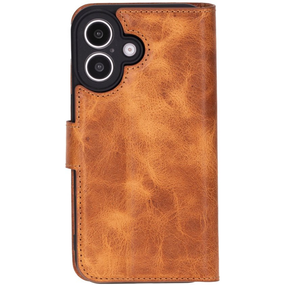 Telefoonhoesje Leer met Pasjeshouder en Kickstand