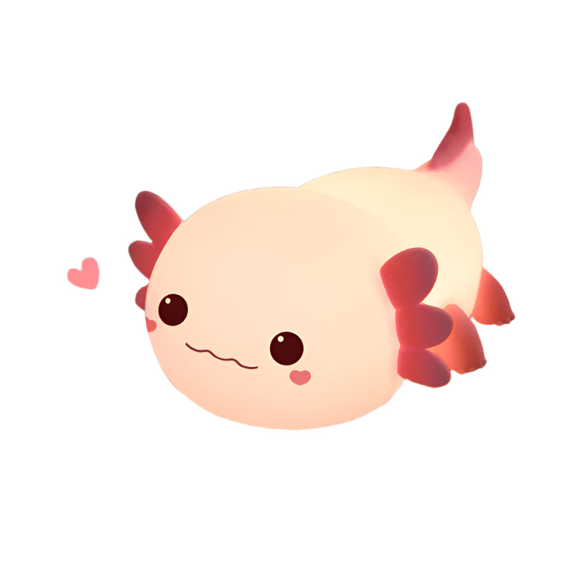 Axolotl Nachtlamp Schattig Zacht Verlichting - Velinix