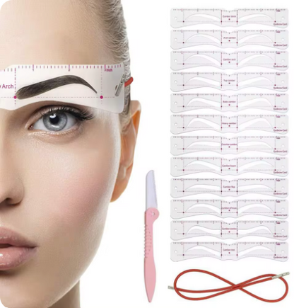 Eyebrow Vormgeving Set voor Perfecte Wenkbrauwen