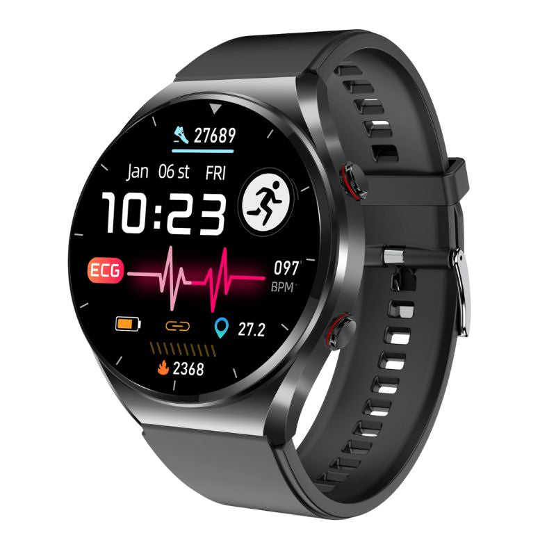 Smartwatch Suga Pro met ECG en Hartslagmonitoring - Velinix