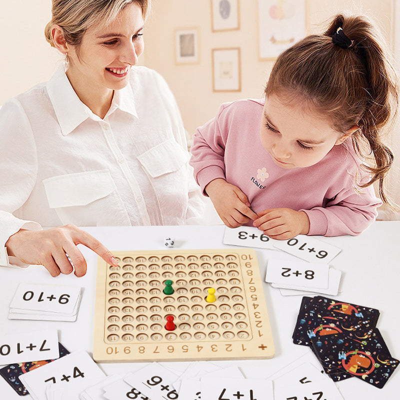 Montessori Rekenhulp: Vermenigvuldigen en Optellen voor Kinderen - Velinix