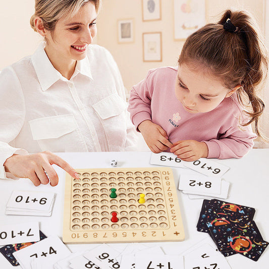 Montessori Rekenhulp: Vermenigvuldigen en Optellen voor Kinderen - Velinix