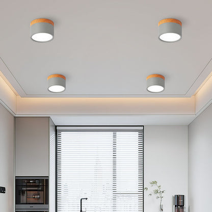 LED Plafondlamp Compact Modern Aluminium Design