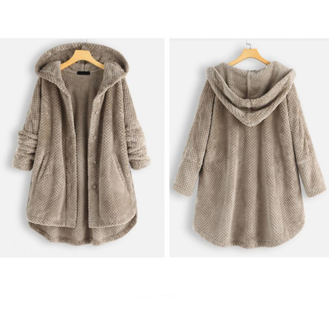 Fleecejas Met Capuchon - Elegant Snit voor Vrouw en Man