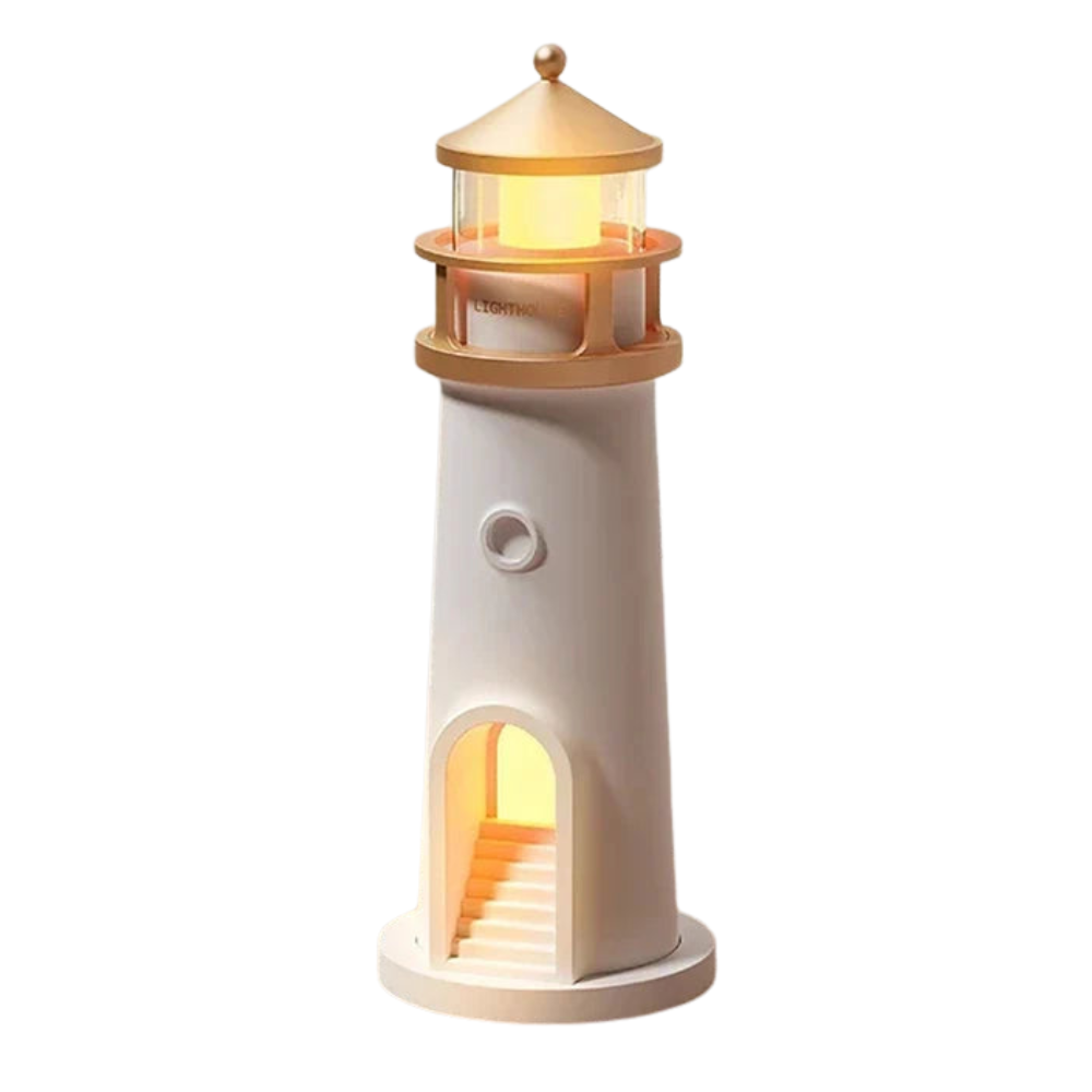 Maanprojectorlamp Dimbaar Bluetooth Vuurtoren Effect - Velinix