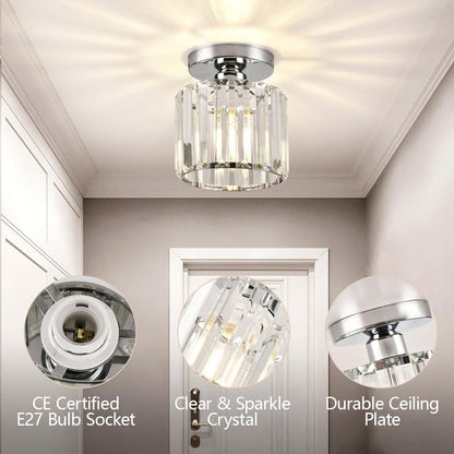 Zwart Plafondlamp Modern LED Flush Design
