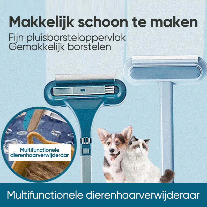 Multifunctionele Borstel voor Schone Haren en Stofverwijdering