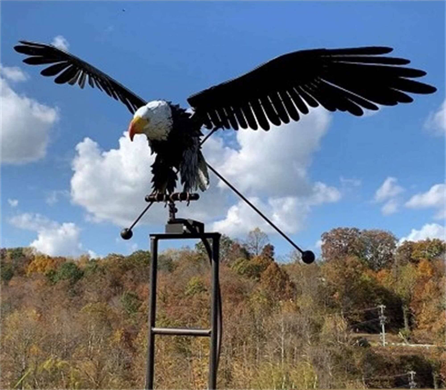 Windgenerator Vogelvormig Metaal Decoratief Tuinornament