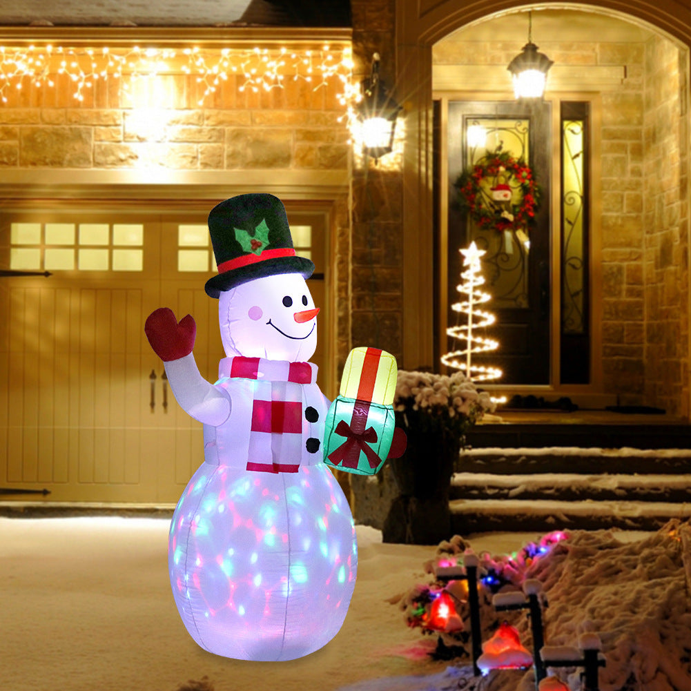 Kerstversiering met Verlichting - Sneeuwman of Kerstboom Ornament
