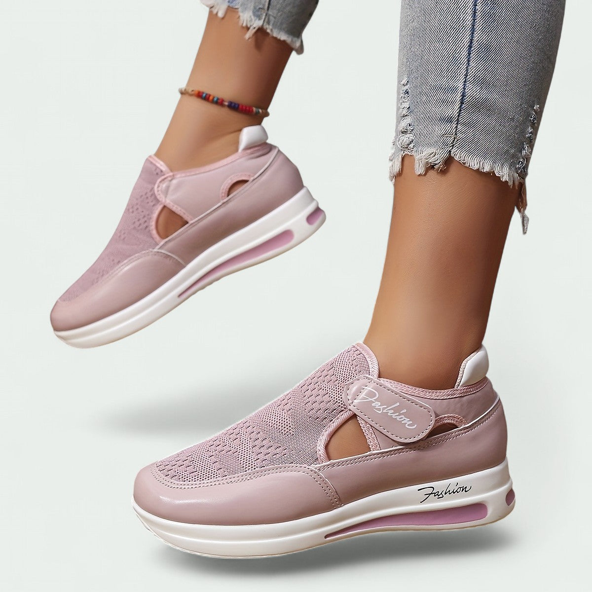 Zavina™ – Dames Instappers Ademend Comfort met Verstelbare Sluiting-3