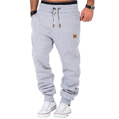 Heren Joggingbroek Zacht Fleece met Elastische Band