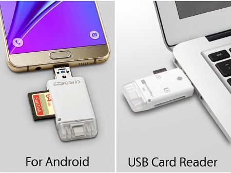 USB Stick en SD Kaart Lezer voor iPhone en Android
