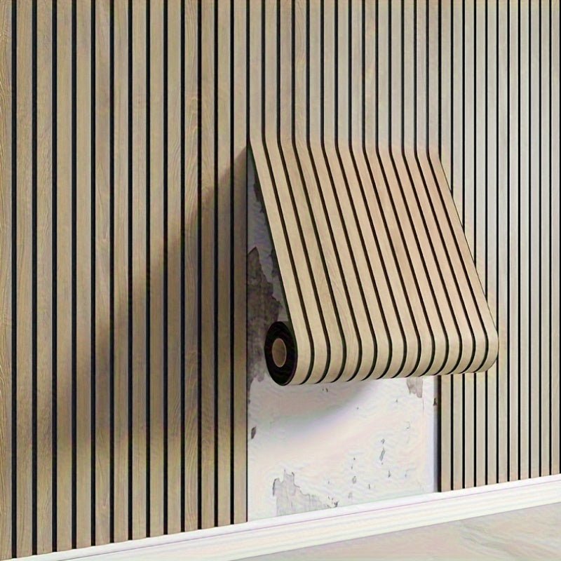 Wandpanelen Houtlook 3D PVC Zelfklevend voor Woning Upgrade - Velinix