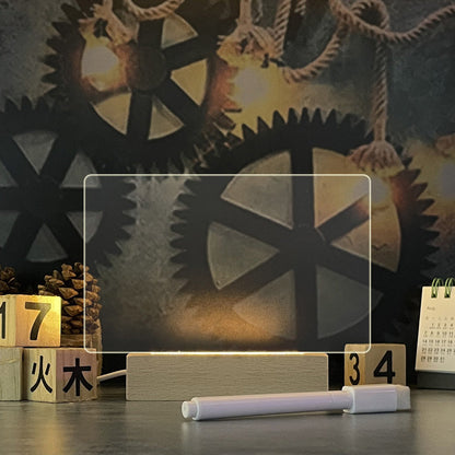 Nachtlampje Met Klei Bord Creatief Design