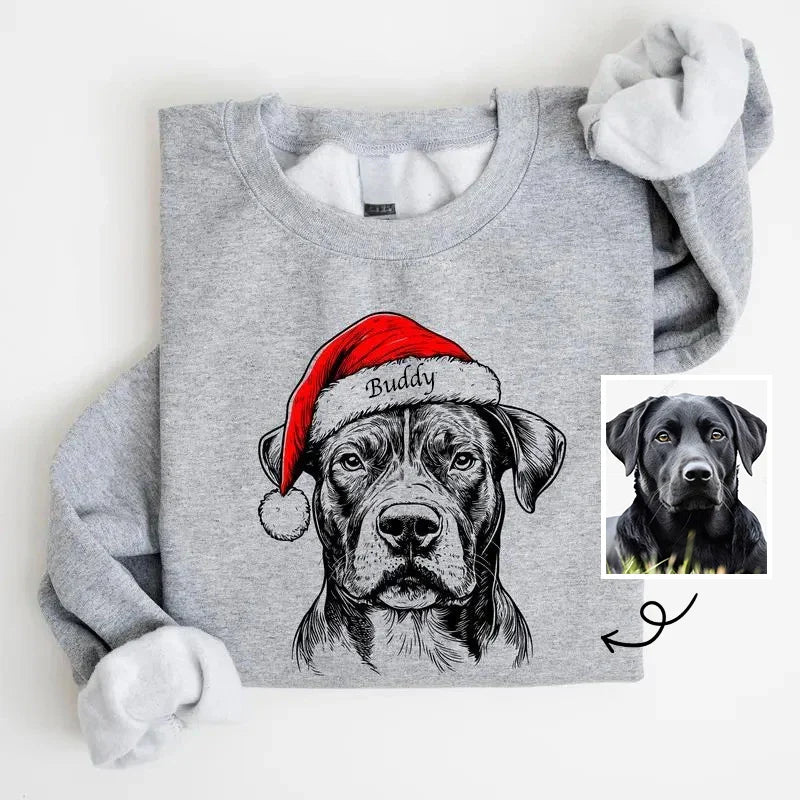 Kersttrui met Huisdier Personalisatie Warm en Cozy
