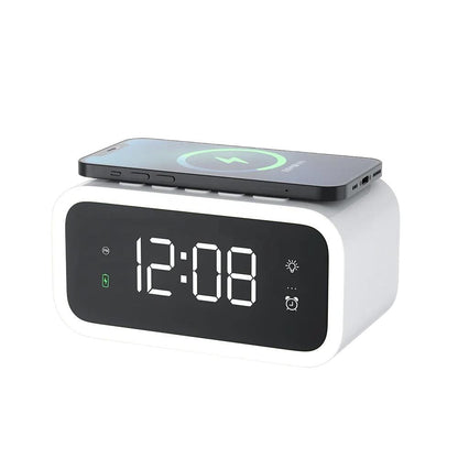 Weker met Qi Oplader en Digitaal Display - Velinix