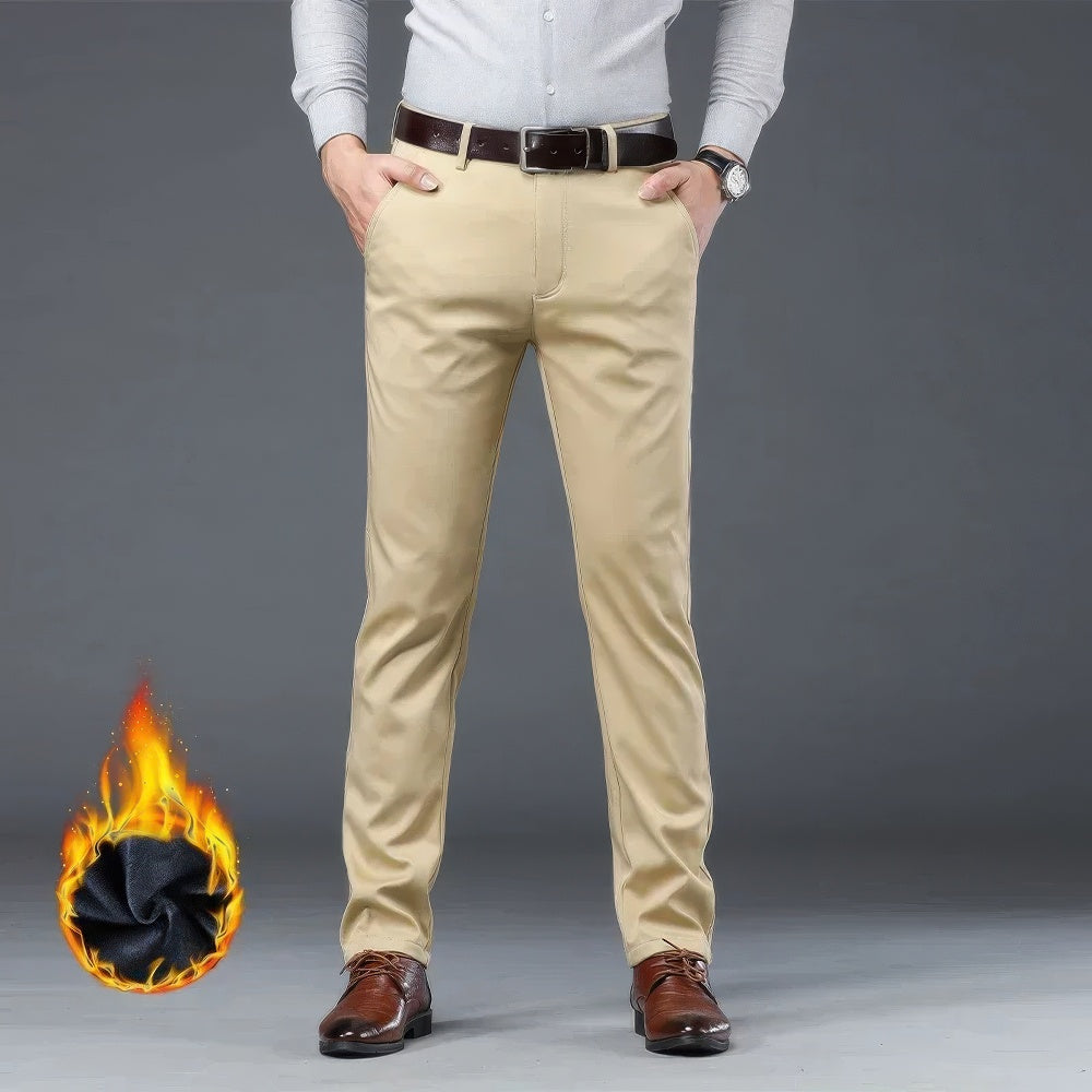 Heren Fleece Broek Warm en Comfortabel voor Winter