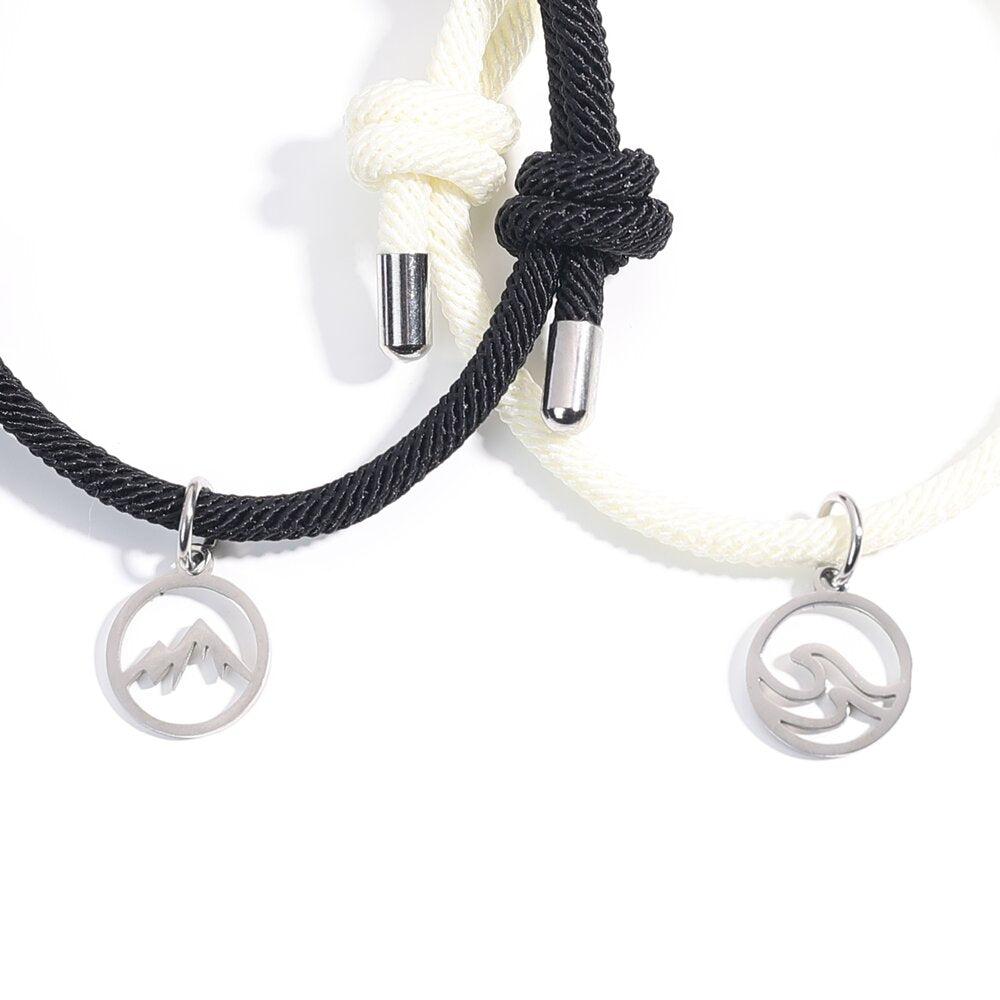 Magnetische Armband voor Koppels met Speciale Connectie Functie
