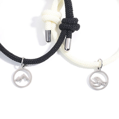 Magnetische Armband voor Koppels met Speciale Connectie Functie