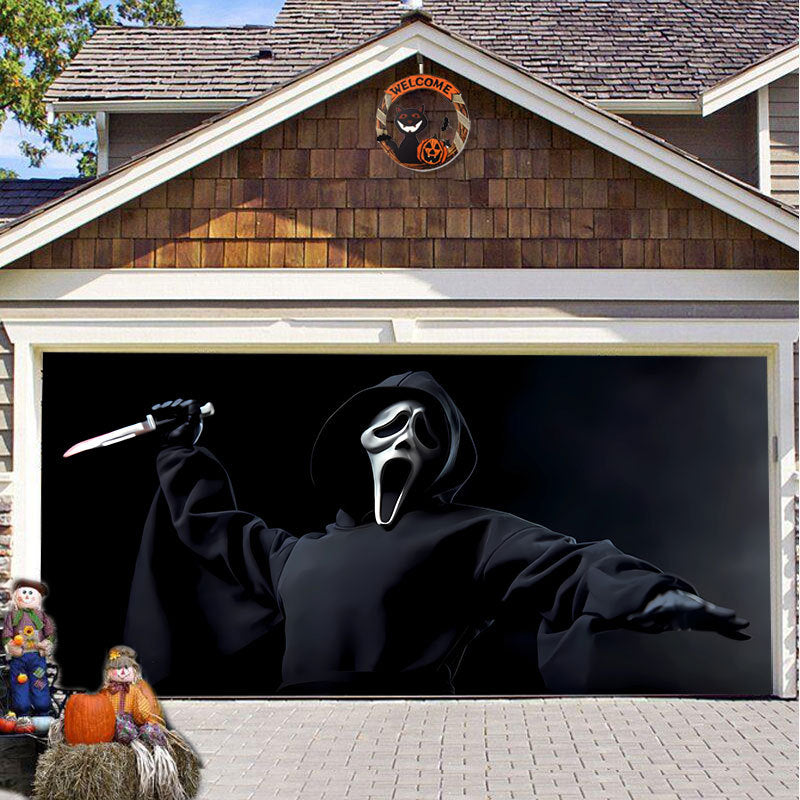 Halloween Garagedeur Shade Spookachtig Decoratie