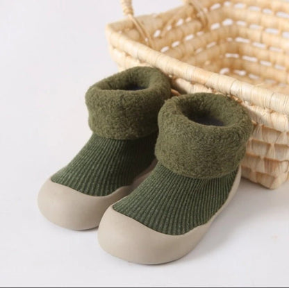 Warme Peuterschoenen Met Zachte Zool Voor Baby's