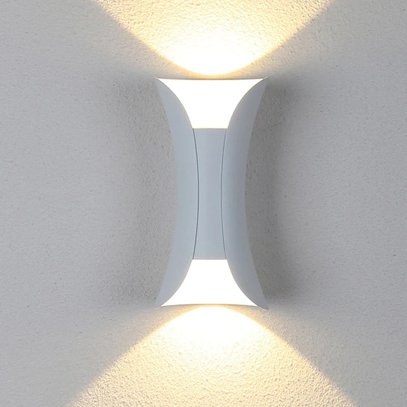 Wasserdichte LED Wandleuchte van Aluminium