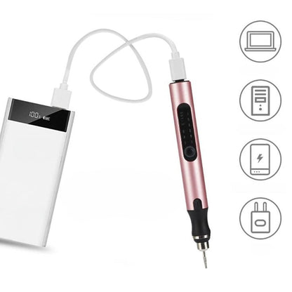 USB Oplaadbaar Graveerapparaat Metaal Precies Verstelbaar