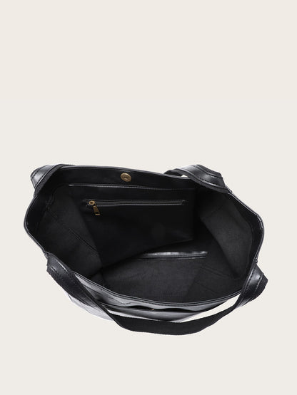 Luxe Lederen Handtas voor Vrouw Mode