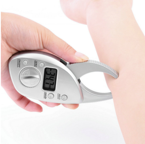 Lichaamsvetmeter met Huidplooimeter en LCD-Display - Velinix