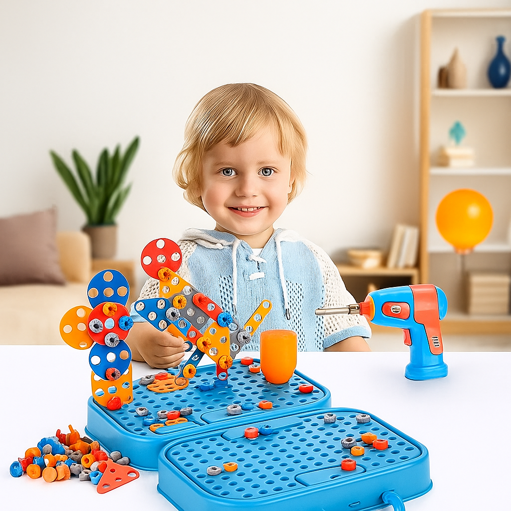 Dino Bouwset Speelgoed voor Kinderen Leerrijk en Creatief - Velinix