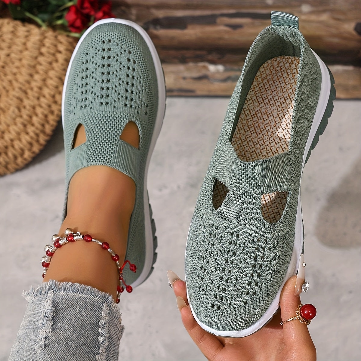 Dames Sneaker Orthopedisch Comfortabel met Flexibele Zool