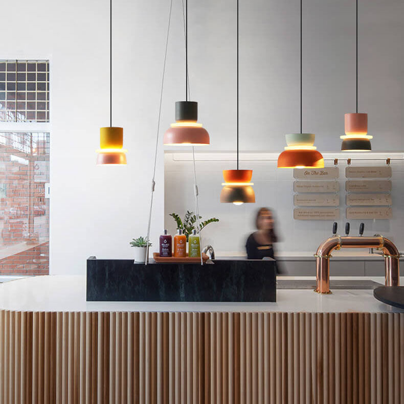 Kleurrijke Hanglamp LED Pendel Lamp Noordse Stijl