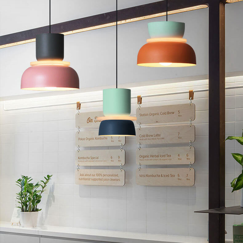 Kleurrijke Hanglamp LED Pendel Lamp Noordse Stijl