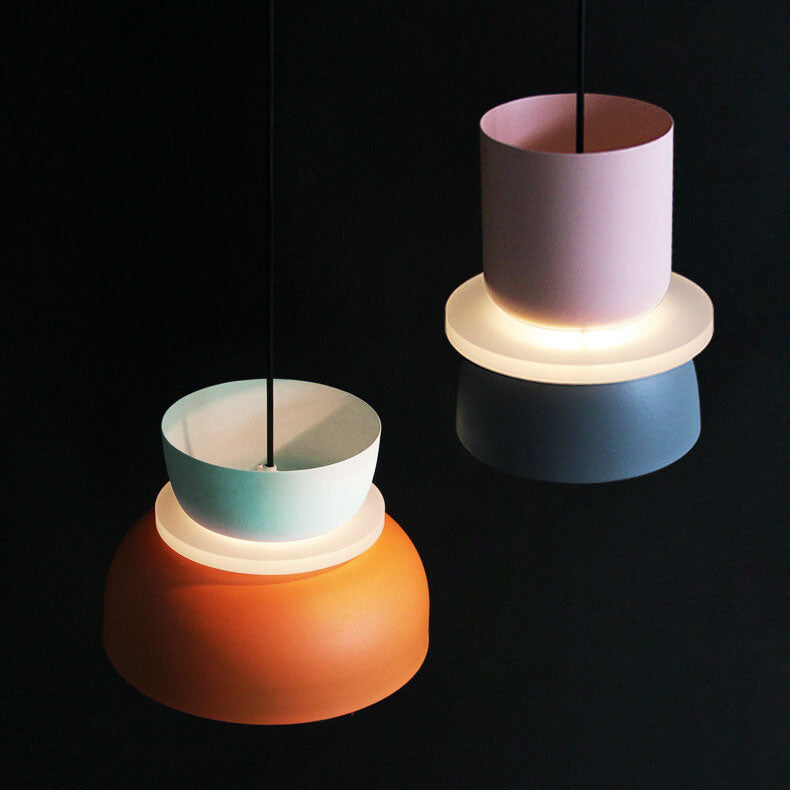 Kleurrijke Hanglamp LED Pendel Lamp Noordse Stijl