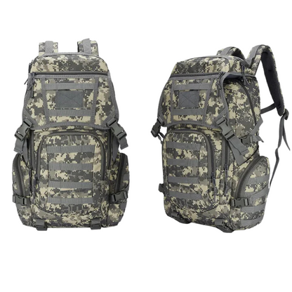 Tactische Rugzak 50L Waterdicht en Duurzaam voor Hiking en Outdoor