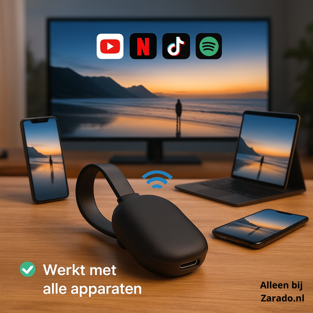 Streamalles Direct Op Groot Scherm Zonder Wifi - Velinix