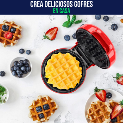 Mini Wafelmaker | Elektrische Wafelijzer voor Thuisgebruik
