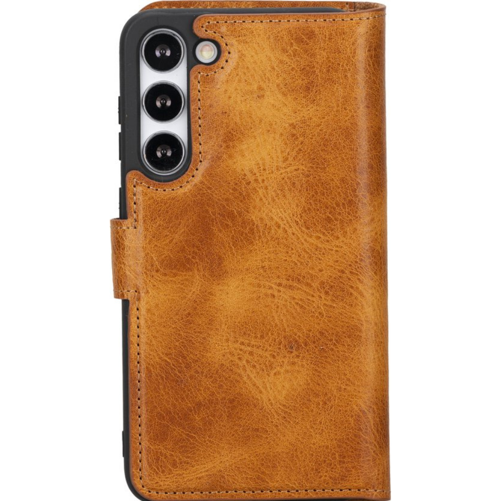 Telefoonhoesje Leer met Pasjeshouder en Kickstand
