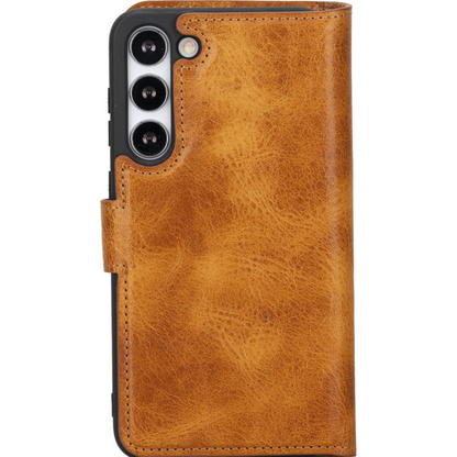 Telefoonhoesje Leer met Pasjeshouder en Kickstand