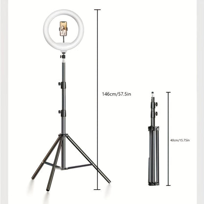 LED Ringlamp Verstelbaar voor Selfies en Video