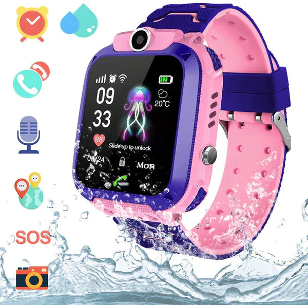 GPS Smartwatch voor Kinderen met GPS Tracker en SOS Functie