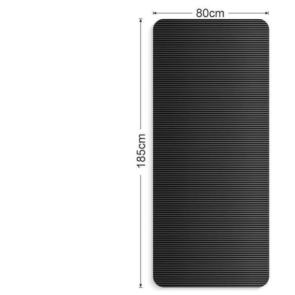 Yoga Mat Zwarte Anti-slip Fitness Mat
