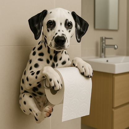 Dierenlijk Toiletrolhouder Charmant Huisdiervriendelijk Accessoire